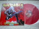 IRON MAIDEN FEAR OF THE DARK RED VINYL 12