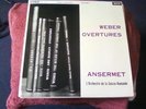 SXL 2112 DECCA STEREO W/b ANSERMET weber overtures  1961 LP EX/EX