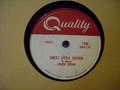 78 RPM    Chuck Berry   Sweet Little Sixteen   Quality 1703
