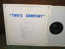 private press LP TWO'S COMPANY s/t UK THOR RECORDS 70s CAPTAIN MARRYAT EX