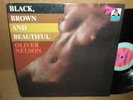 rare funky jazz OLIVER NELSON soul BLACK, BROWN AND BEAUTIFUL sexy nude LP og