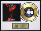 MICHAEL JACKSON - Scream - 24kt Goldene Schallplatte (Gold LP) Limitiert