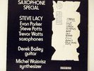 STEVE LACY LP Saxophone Special 1975 Emanem Evan Parker Derek Bailey Steve Potts