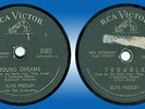 Philippines ELVIS PRESLEY 78 rpm Young Dreams RCA Record