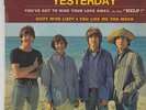 THE BEATLES french 4 tracks EP YESTERDAY EX/EX