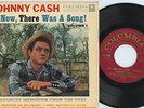 Rare Country EP 45 & Picture Sleeve - Johnny Cash - Now There Was A Song - M-