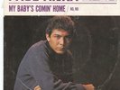 TEEN 45 & PICTURE SLEEVE Paul Anka (RCA Victor # 8349) My Baby's Comin' Home/No