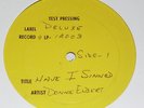 DONNIE ELBERT Have I Sinned Deluxe Soul LP Rare Test Pressing