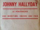 JOHNNY HALLYDAY -Le pénitencier. 3 titres. 45t PHILIPS B 373 441 RARE ETAT EXCEL
