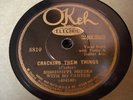 MISSISSIPPI SHEIKS Cracking Them Things/Back To Mississippi OKEH 8810