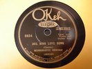 MISSISSIPPI SHEIKS Jail Bird Love Song/Yodeling Fiddling Blues OKEH 8834