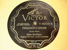 ALLEN BROTHERS Prisoner's Dream / I'll Be All Smiles Tonight VICTOR 40210 E-