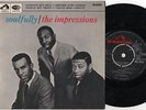 THE IMPRESSIONS EP-SOULFULLY plus 3-H.M.V.-***NICE COPY***