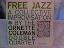THE ORNETTE COLEMAN DOUBLE QUARTET LP FREE JAZZ ATALNTIC 1364 VG++ DIE CUT COVER