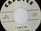 rare Soul R&B 45 BIG BUDDY LUCAS i can't go CAPRICE