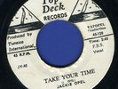 2012  JACKIE OPEL-TAKE YOUR TIME-EL CID-TOP DECK-SKA REGGAE 45 7