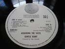*GENTLE GIANT - ACQUIRING THE TASTE. VERTIGO SWIRL UK 1971 SUPERB 1ST PRESSING*