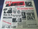 EX Rock Vinyl LP: Guns N' Roses on Geffen 24198 G N' R Lies