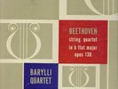 BEETHOVEN Quartet op.130  / BARYLLI QUARTET  1952 Westminster WL 5129 NM