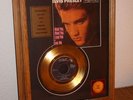Elvis Presley gold single - I Want You, I Need You, I Love You