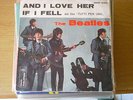 45 giri the beatles and i love her qmsp 16365 ex/m - originale italy