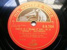 ADOLF BUSCH & RUDOLF SERKIN hmv 7534 3x78 Set BEETHOVEN Sonata