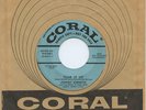 HEAR- Rare Rockabilly 45- Johnny Burnette - Tear It Up - Coral # 9-61651 - Promo