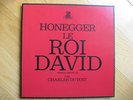 ERATO BOX FR. A. HONEGGER LE ROI DAVID V. ORIG. DUTOIT CHORALE PHILIPPE CAILLARD