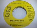 Elvis Promo 45 ELVIS PRESLEY Kentucky Rain on RCA (Promo)