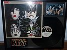 KISS DYNASTY SIGNED ALBUM LP COA