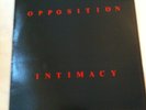 The Opposition Intimacy Vinyl. Ex Cond