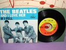 THE BEATLES And I Love Her 45 Orig Capitol w/Picture Sleeve Sharp