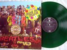 THE BEATLES- Sgt. Peppers / Near Mint French Green Vinyl EMI Import