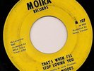 Northern BELITA WOODS That's When I'll Stop Loving You MORIA LISTEN