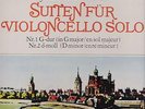PIERRE FOURNIER - BACH - SUITES FOR CELLO SOLO 1 & 2 -ARCHIV - EX -