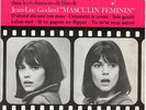 RARE 1966 FRENCH CHANTAL GOYA/ JEAN LUC GODARD OST EP : MASCULIN/ FEMININ