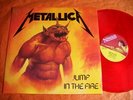 METALLICA - JUMP IN THE FIRE  RED WAX 