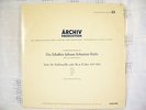 BACH Cello Suite 6 - MAINARDI - DGG ARCHIV - 14061 APM