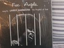Rare Soul LP Larry Saunders - Free Angela on Golden Triangle HEAR