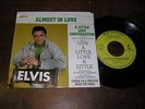 Elvis Presley 60s POP ROCK DJ 45 A Little Less Conversation / Almost in Love