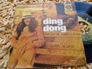GEORGE HARRISON Ding Dong 7' 45 PORTUGAL PS Rare UNIQUE Portuguese Beatles APPLE