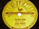 1955 ELVIS SUN 78 rpm #223 MYSTERY TRAIN+I FORGOT TO REMEMBER - VG++