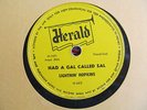 Blues 78, Lightnin' Hopkins, Had a Gal Called Sal, Herald 465