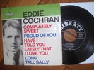 EDDIE COCHRAN Completely Sweet + 3 Orig. D Liberty 41540 EP vg++ rare 1960