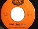 BLACK GOSPEL 45-SENSATIONAL HARMONEERS-HOW I GOT OVER /