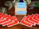 RARE Still Sealed Seeburg REC-O-DANCE 10 Record EP set with Jukebox Strips