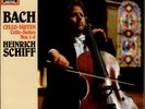 Bach Solo Cello Suites 1-6 Heinrich Schiff (EMI Germany, 1985, 2 LP set w/notes)