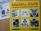 v/a SMASH THE STATE #3 sampler LP 1000 made GENTLEMEN OF HORROR, BUREAUCRATS