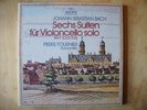 BACH Complete Cello Suites FOURNIER German Archiv 2710 005 3 LP MINT