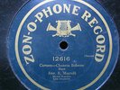 MANTELLI EUGENIA Opera 78RPM Zon-o-phone 12616 Carmen-Chanson Boheme